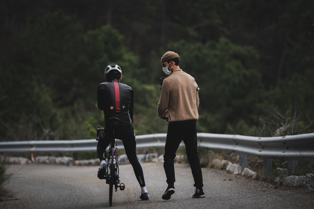 Gerraint Thomas Conti/Pact shoot. Nice, France Photo by Matt Wragg